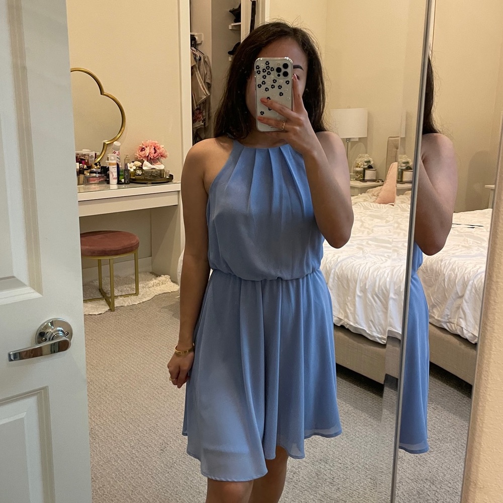 Periwinkle simple dress